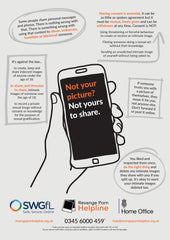 Not Your Picture Poster A4