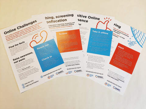 Online Safety Staff Room Posters A4